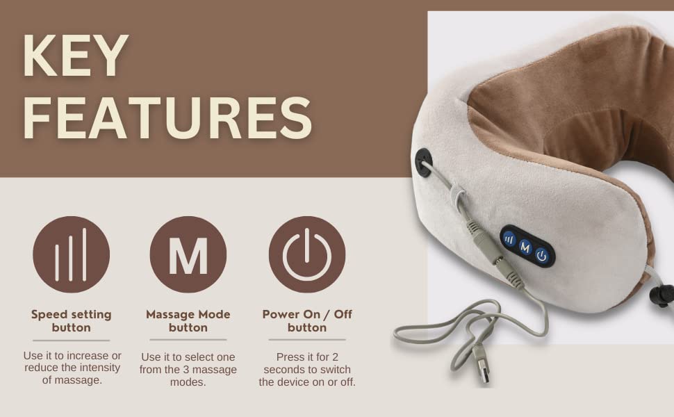 Electric Neck Massager Pillow