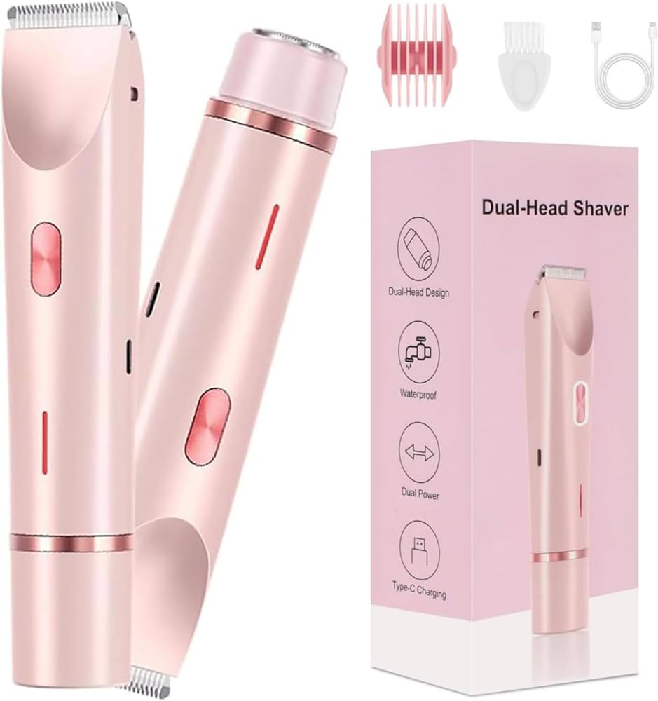 2in1 rechargeable womens trimmer