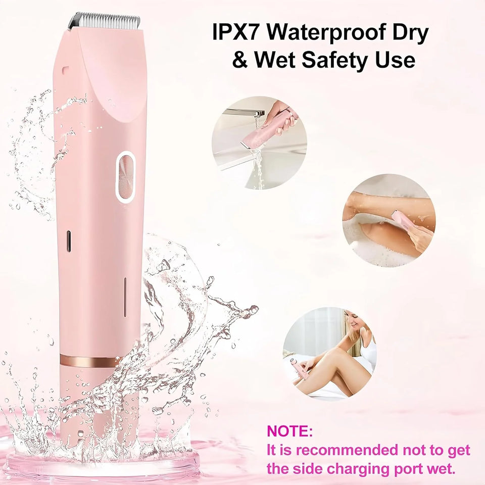 2in1 rechargeable womens trimmer