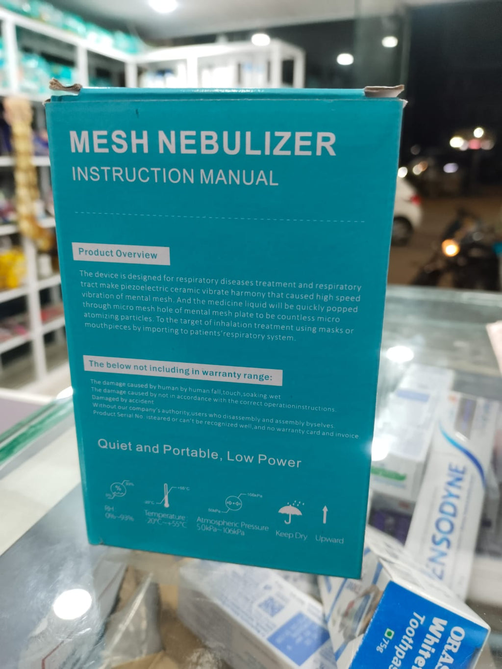 💨 Mini Portable Mesh Nebulizer