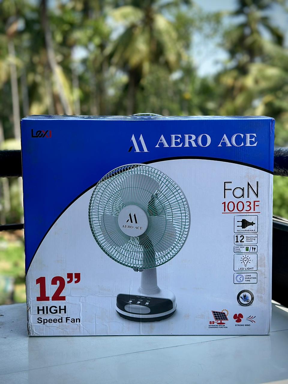 Table top mini table fan