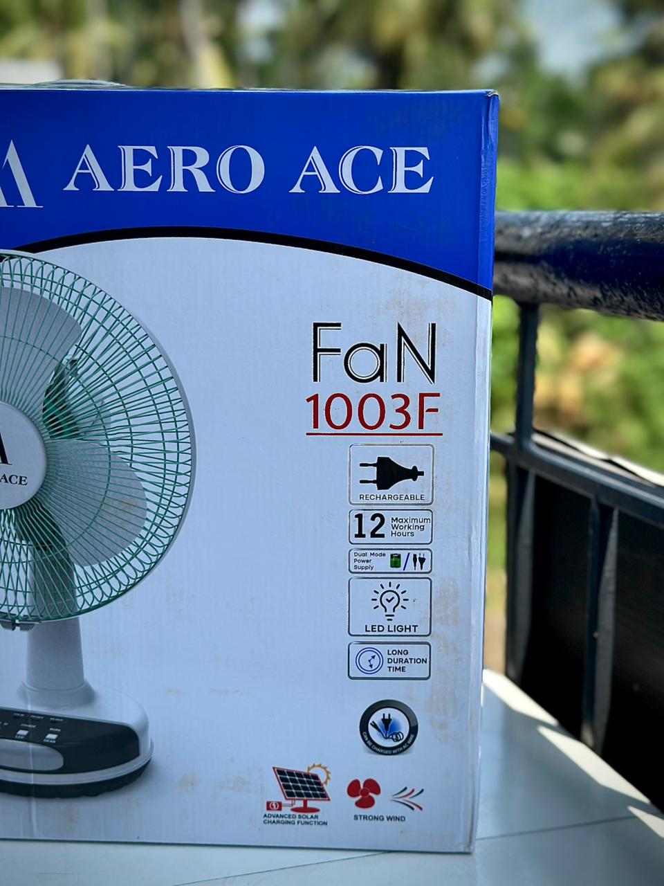 Table top mini table fan