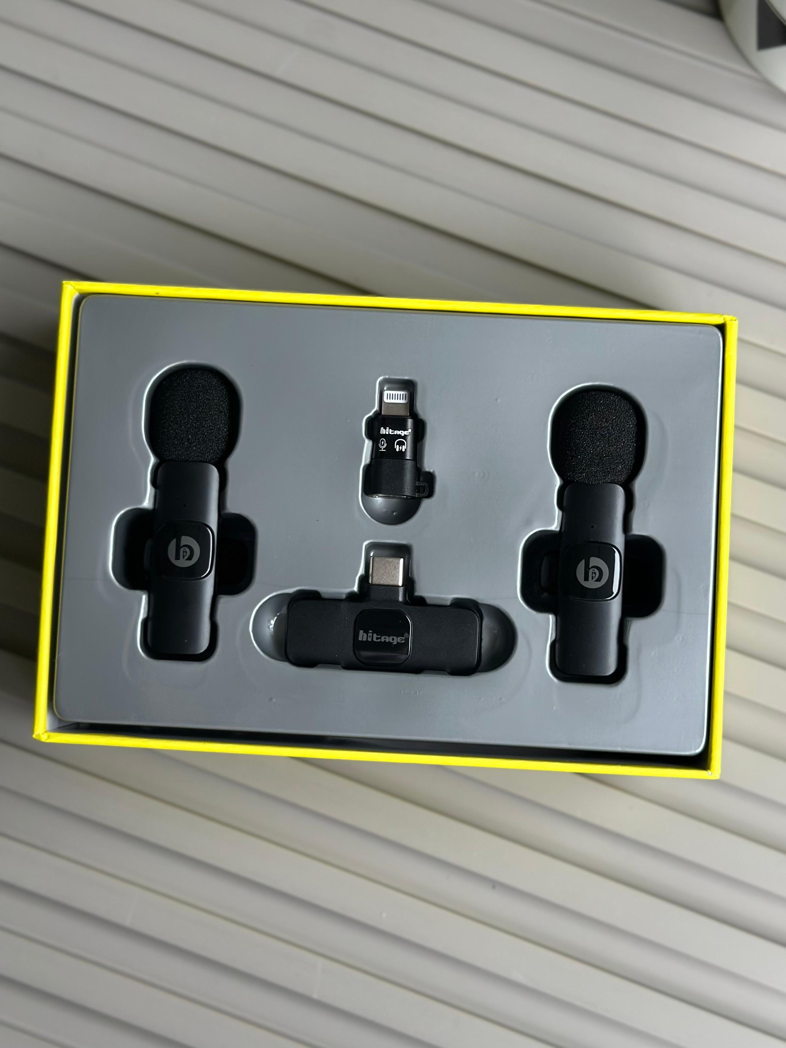 🎤 HITAGE Premium Dual Collar Mic (MTR-269)