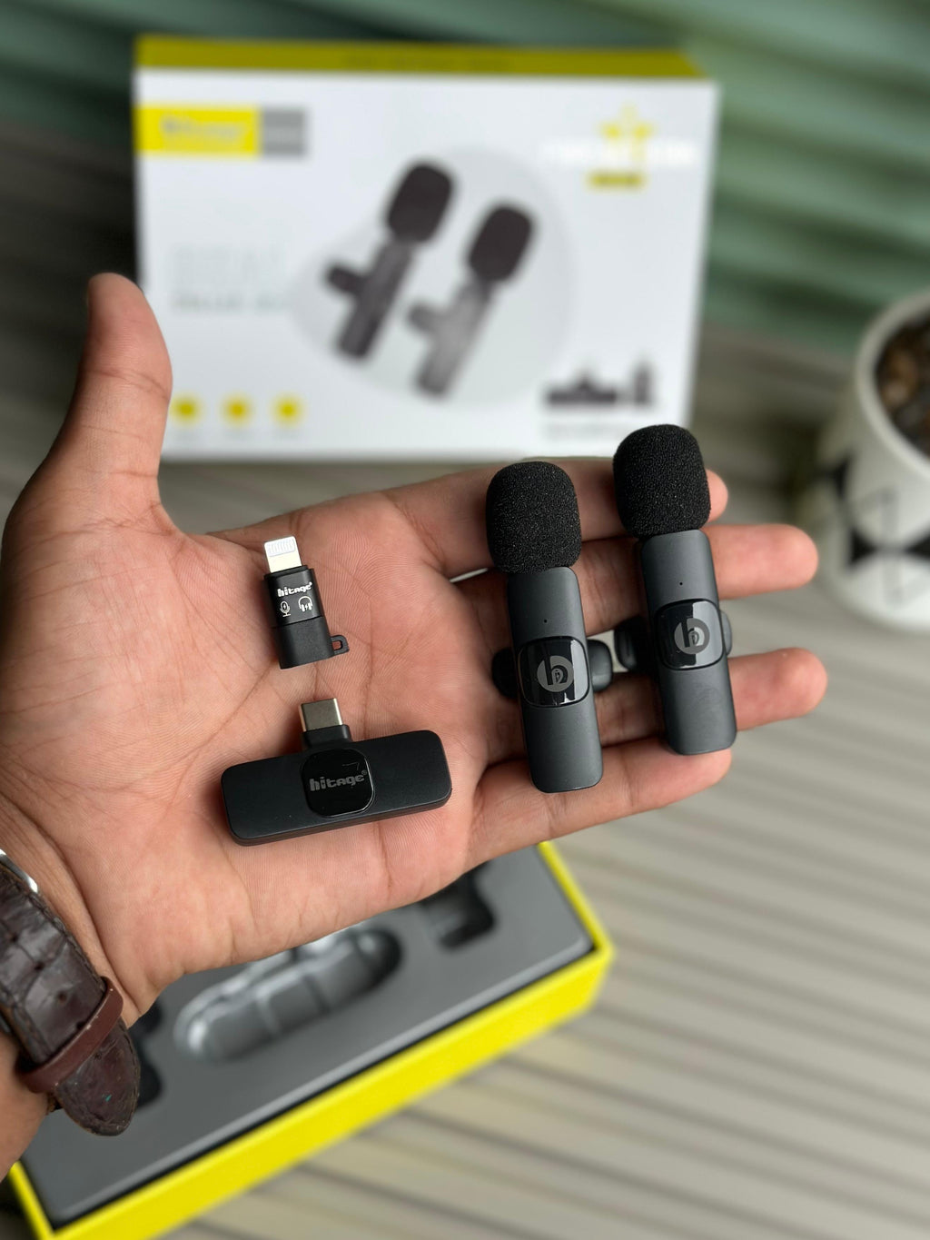 🎤 HITAGE Premium Dual Collar Mic (MTR-269)