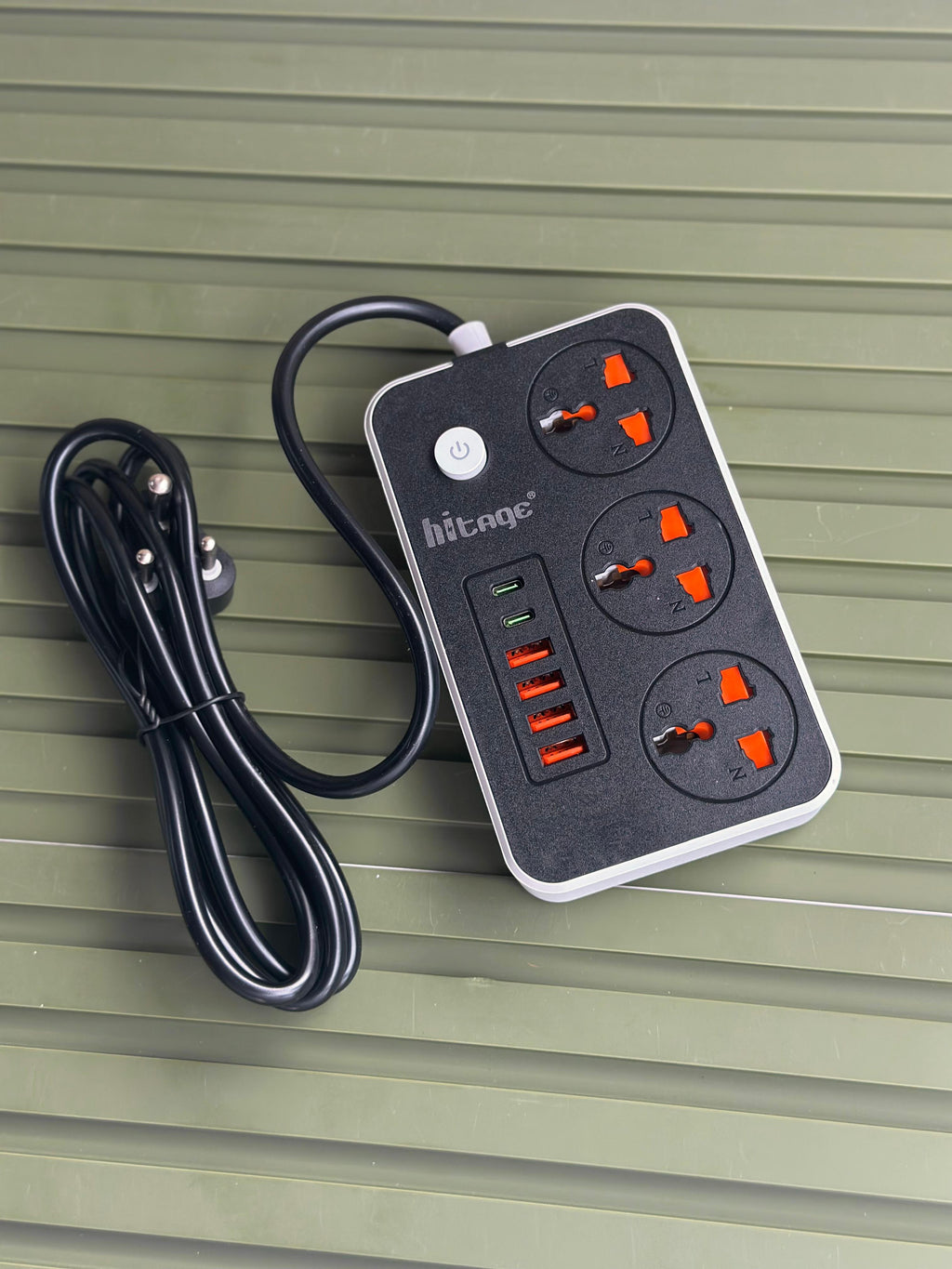 🔌 HITAGE 9-in-1 Power Strip 🔌