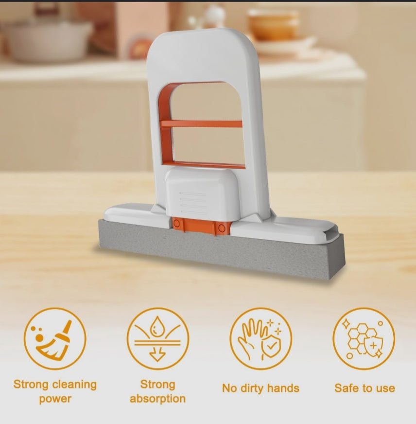 Mini foldable desktop mop